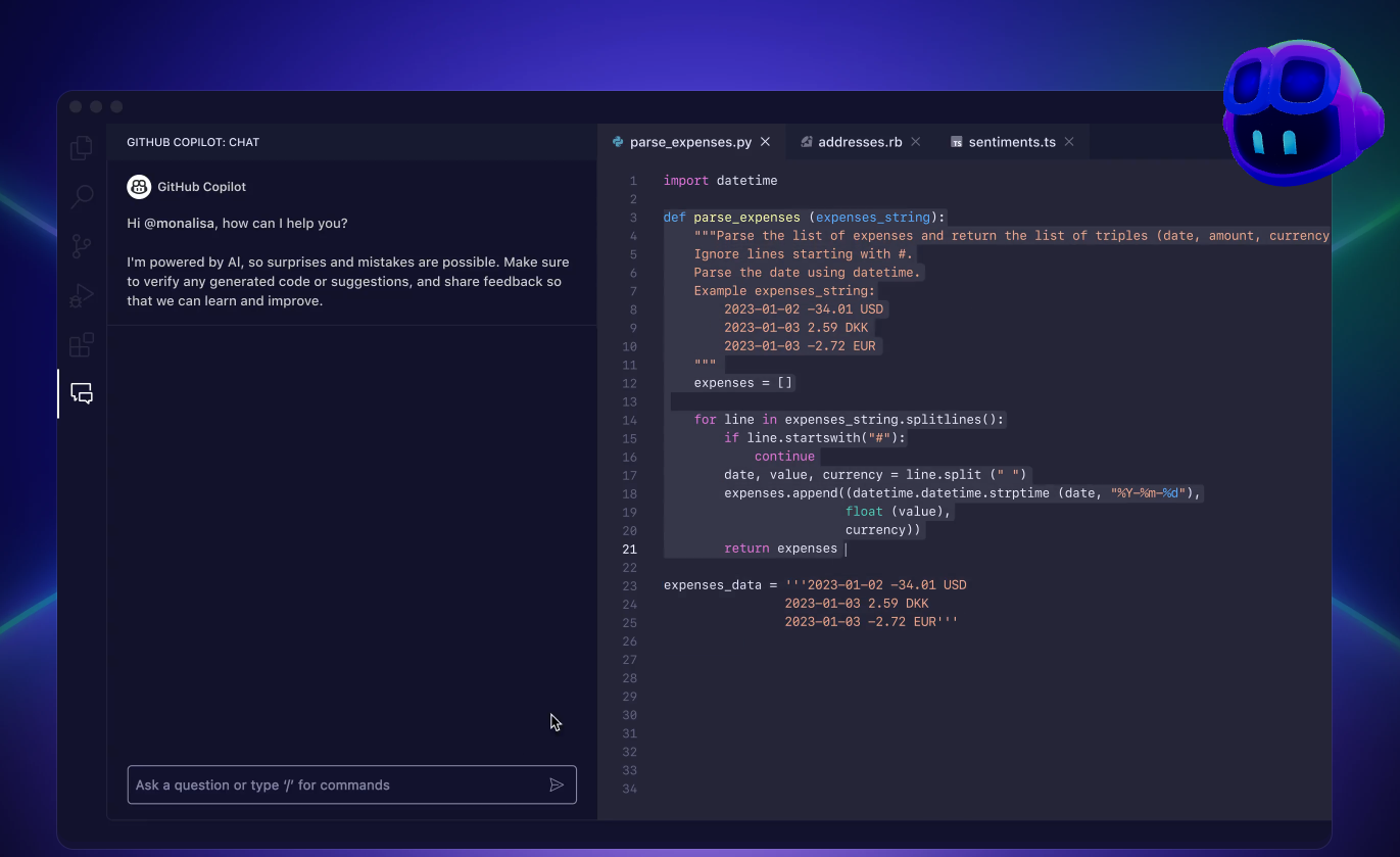 Github Copilot - AI Code Editor